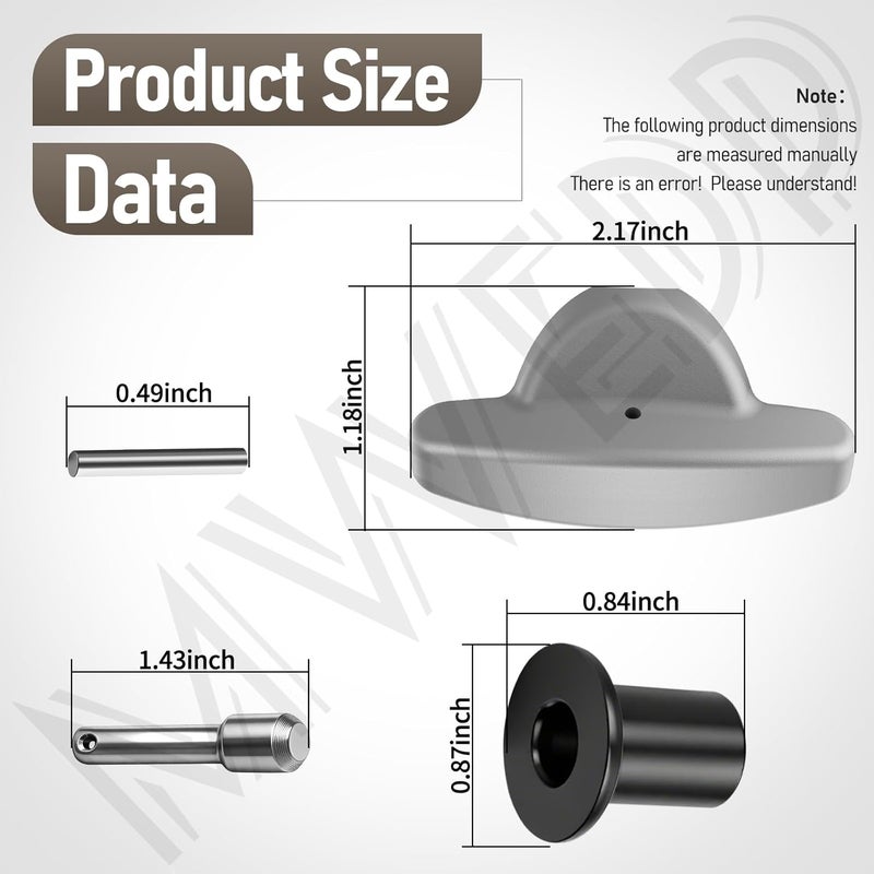 MWEDP 06530-VL0-315ZA Handle Adjuster Kit Compatible with Honda HRR216K6, HRX217K2 Lawn Mower, Replaces 06530-VL0-305 - Image 2